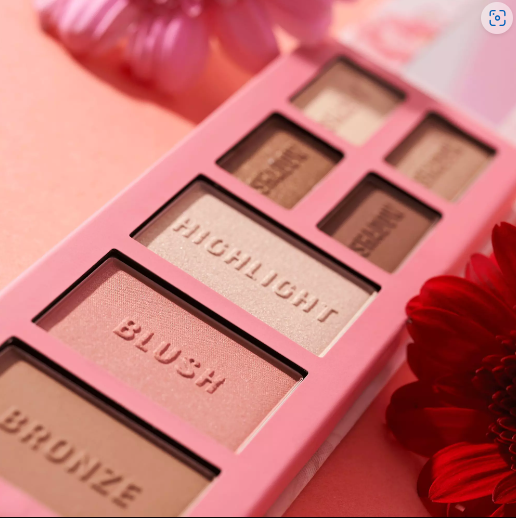 essence bloom baby, bloom! eye & face palette