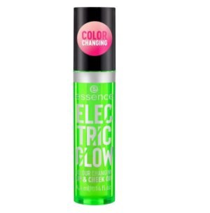 essence ELECTRIC GLOW COLOUR CHANGING LIP & CHEEK OIL