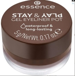 ESSENCE Eyeliner Gel Pot " Long-lasting & Waterproof - 02 Brown "