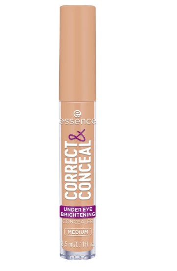 essence | Correct & Conceal Under Eye Brightening Concealer  (20 | Medium)