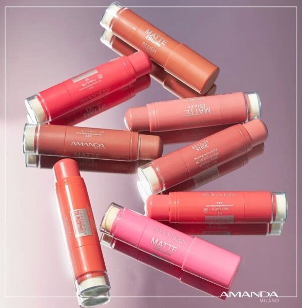 Amanda Milano Matte studio Blush-Stick