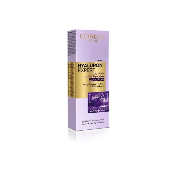 L'Oreal Hyaluron Expert - Replumping Moisturizing Eye Cream - 15ML