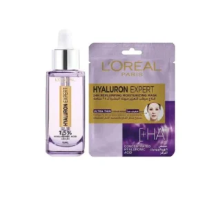 L'Oreal Hyaluron Expert Serum 30ml + 24h Repluming Moisturizing Mask