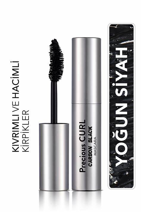 FLOMAR  PRECIOUS CURL  MASCARA 001 CARBON BLACK