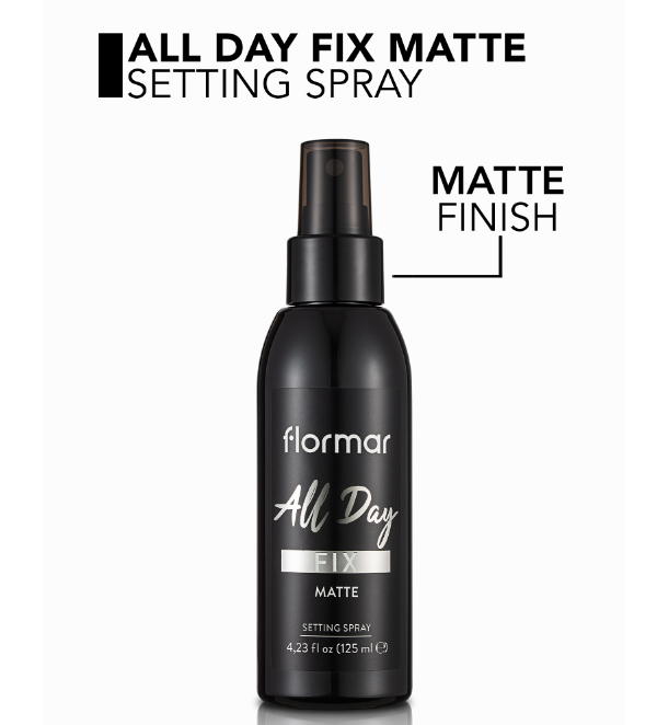 Flormar Spray de Fixare Machiaj All Day Matte