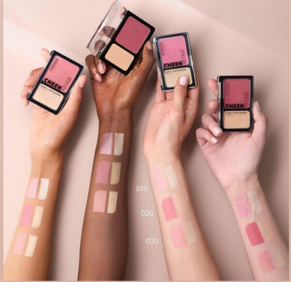 Catrice Cheek Affair Blush & Highlighter Palette - 10g