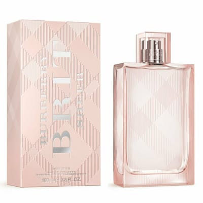 Burberry Brit Sheer Women EDT Spray, 3.3oz/100ml