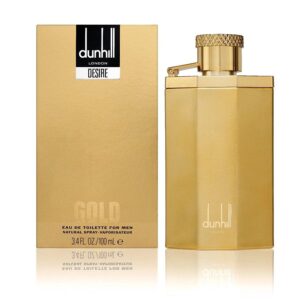 Alfred Dunhill Desire Gold EDT Spray, 3.4oz/100ml