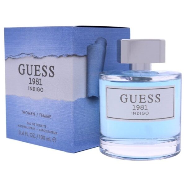 Guess Ladies 1981 Indigo EDT Spray, 3.4oz/100ml