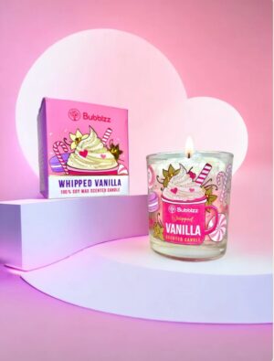 Bubblzz Whipped vanilla candle