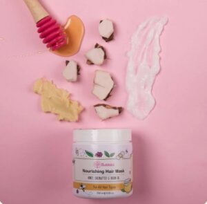 Bubblzz Nourishing hair mask with honey