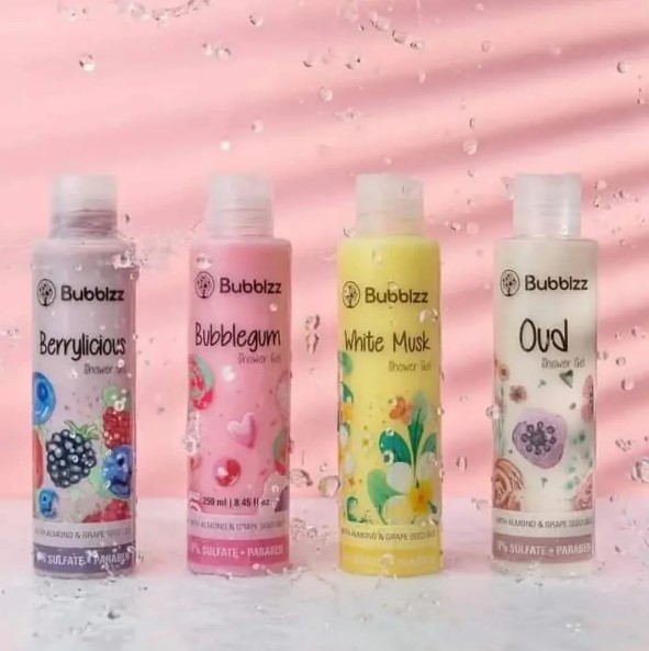 Bubblzz scented shower gel