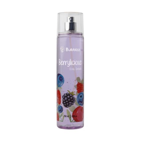 Raspberry scented body mist