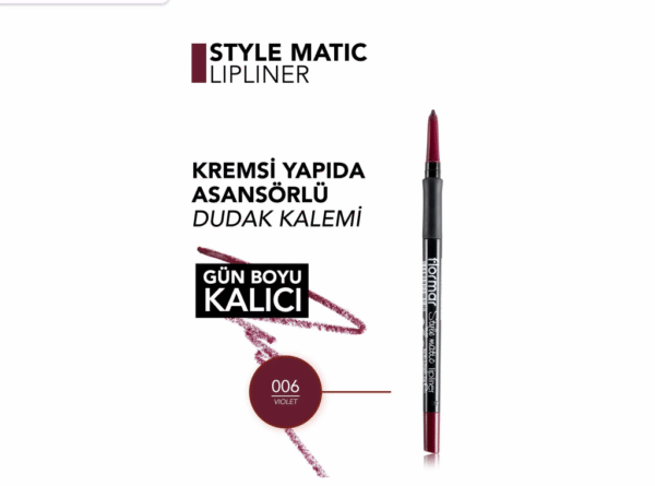 FLORMAR STYLE MATIC LIPLINER 06 VIOLET